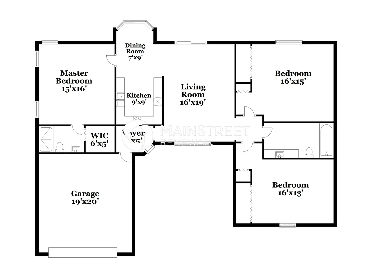 Floor Plan - 3217 Bluestone Ave