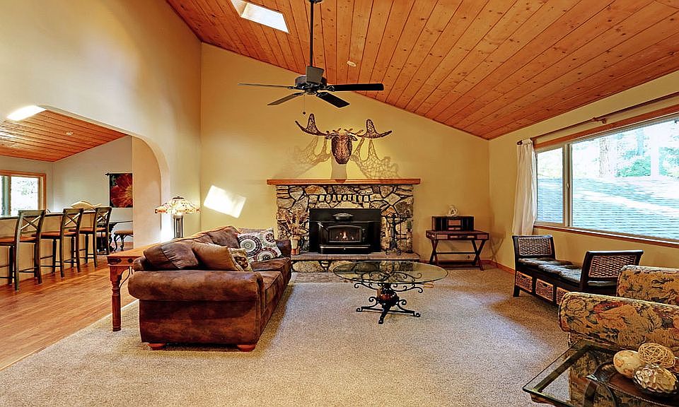 Wicker Moose Living Room