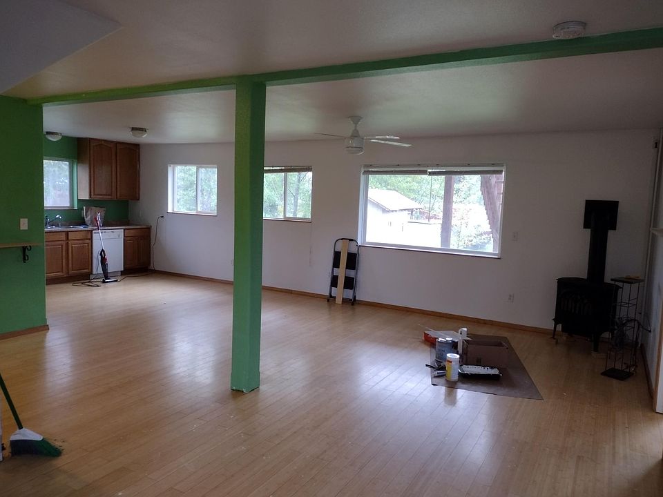 Living room and kitchen