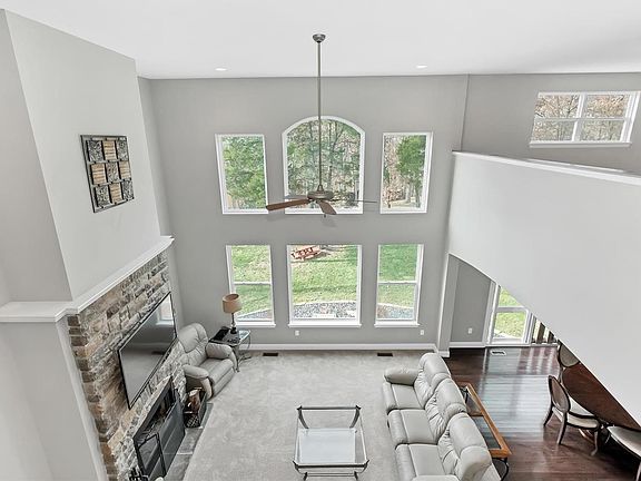 Two story great room