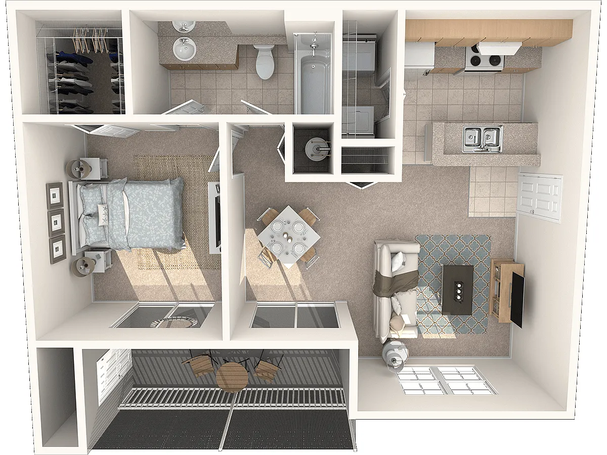 Floor plan Captiva