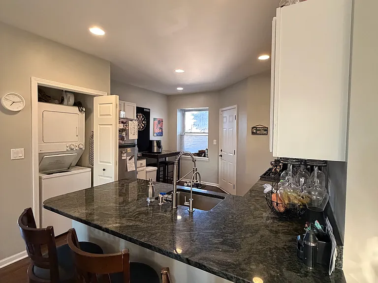 Kitchen + In-unit Washer/Dryer