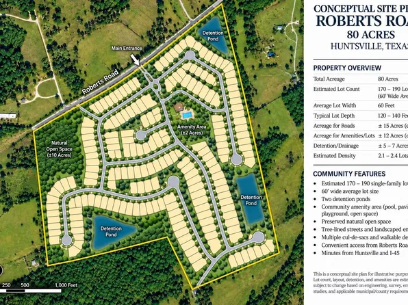 0 Roberts Rd, Huntsville, TX 77320