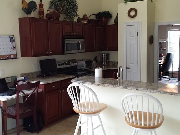 Cherry Cabinets & Granite