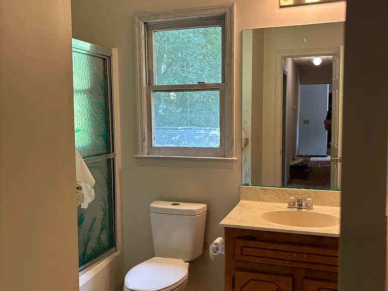 Full hallway bathroom