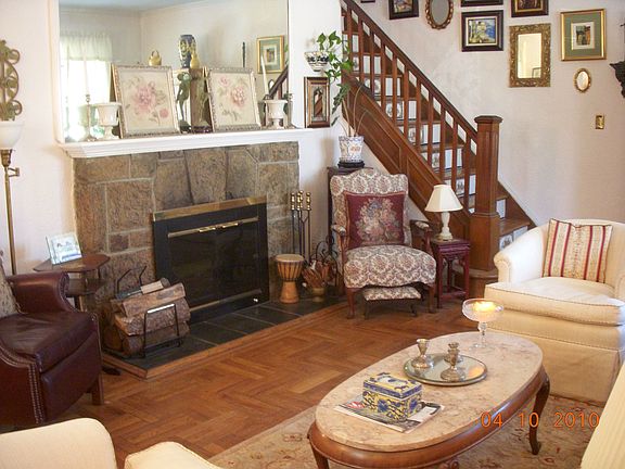 Fireplace in Living Room