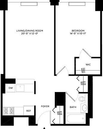 2nd image of 601 W 57th St APT 24R