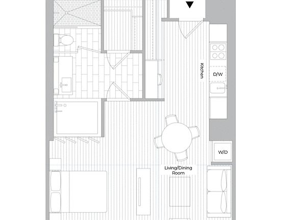 2nd image of 15 William St APT 20D