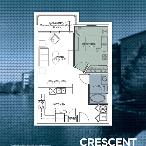 Floor plan Crescent