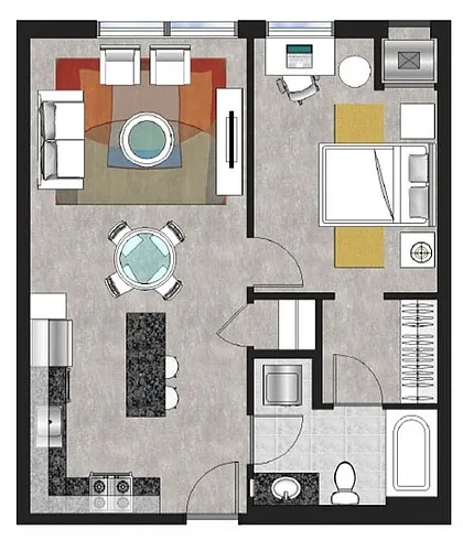 Floor plan 207