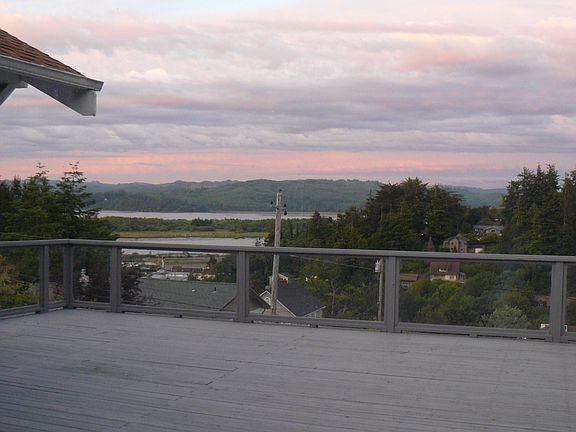 Sunset from the deck