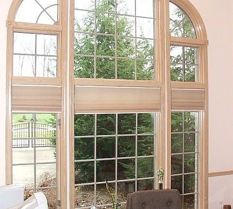 Fabulous window wall in 1st floor den