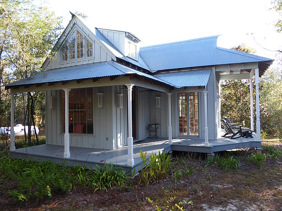 Main house, back porch