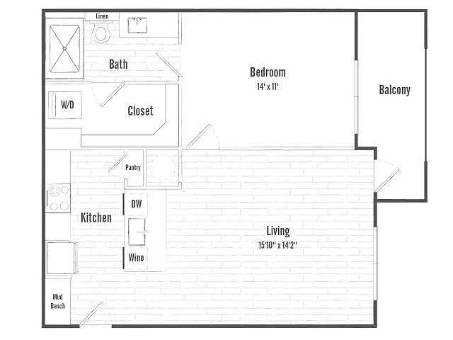 Floor plan A1a