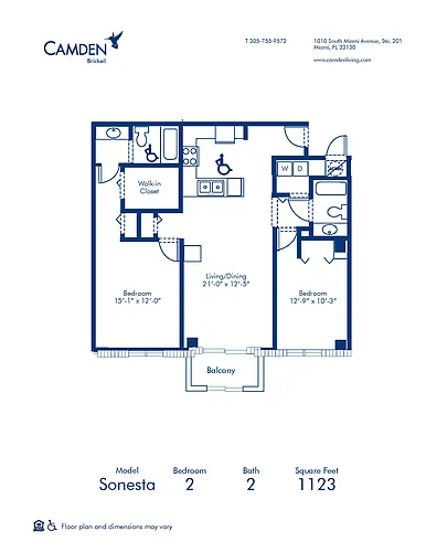 Floor plan Sonesta