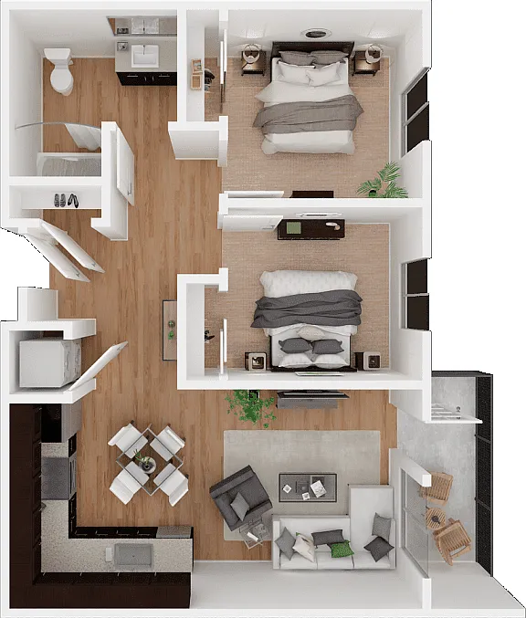 Floor plan A