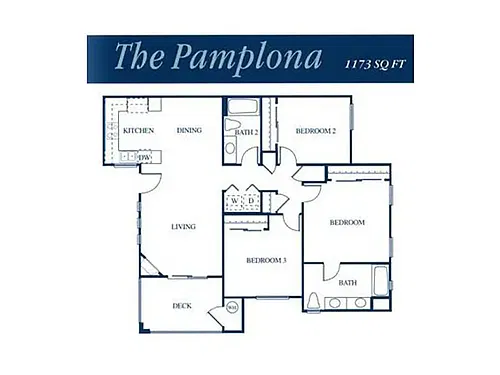 Floor plan The Pamplona