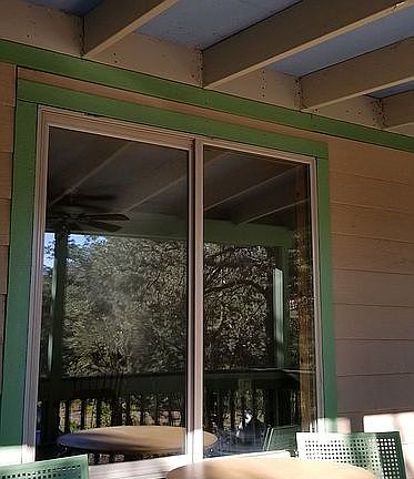 Enjoy a beverage on the deck