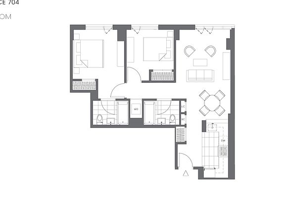 2nd image of 210 E 39th St APT 704