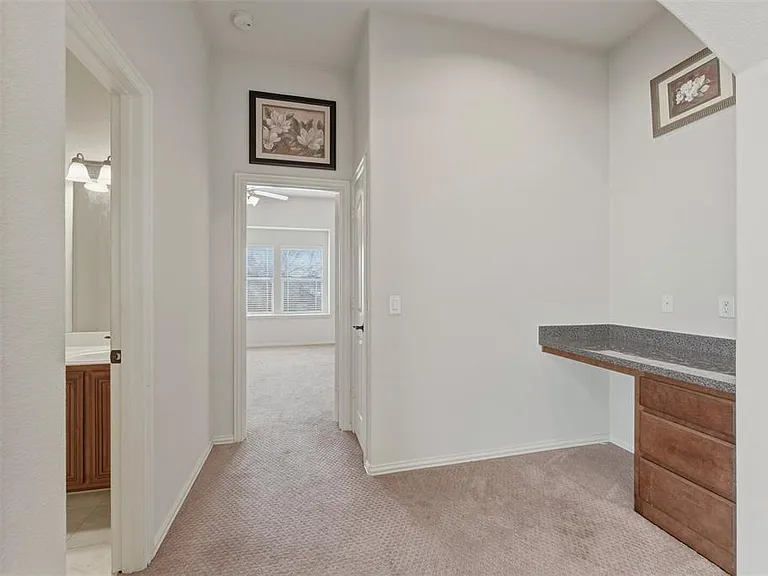 Small office space in gameroom