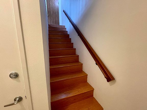 Direct access from garage into home.