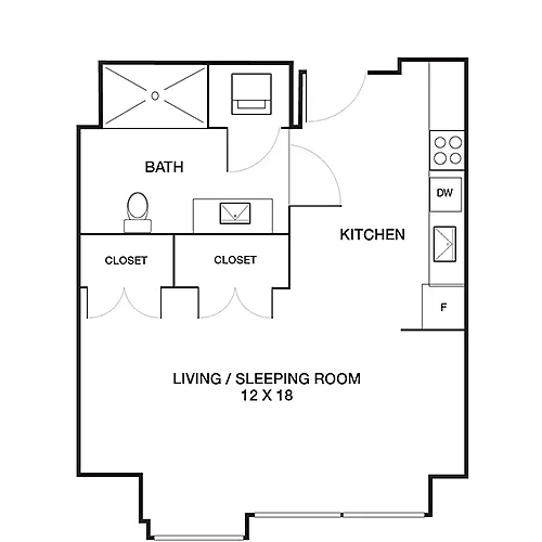 Floor plan Central