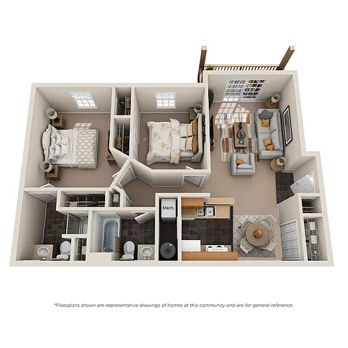 Floor plan The Jefferson