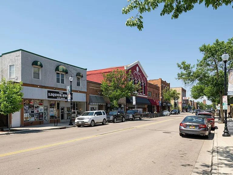 Cute downtown Hopkins is just 6 minutes away