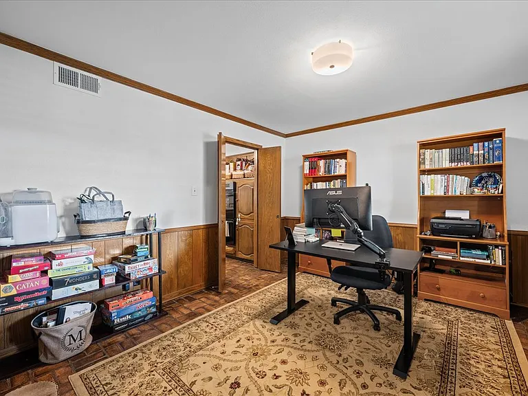 office or dining room area