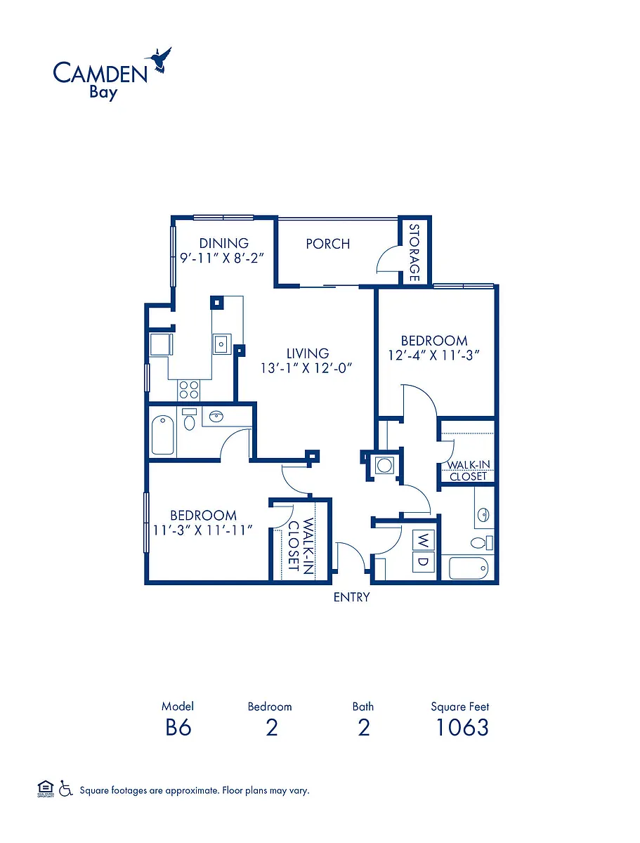 Floor plan B6