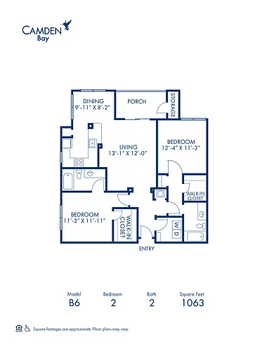 Floor plan B6