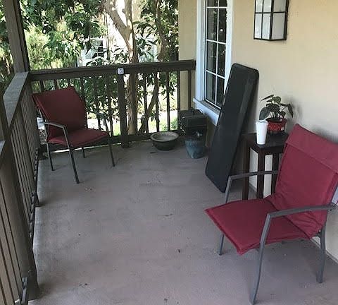 Outside patio
