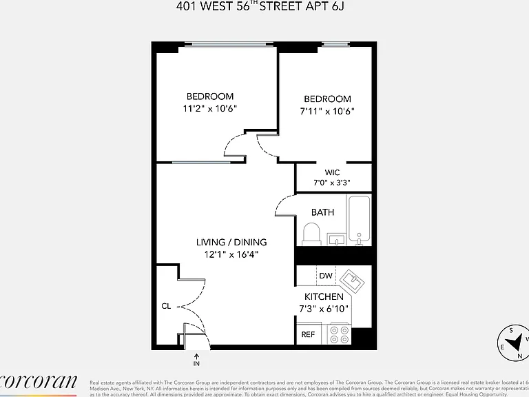 401 W 56th St #5J — Photo 11