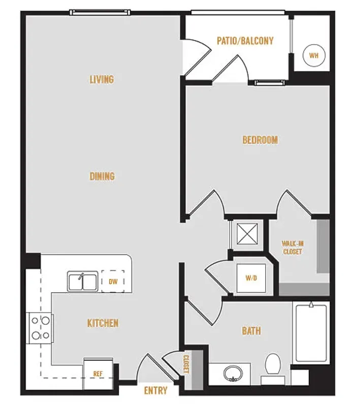 Floor plan R04 1X1