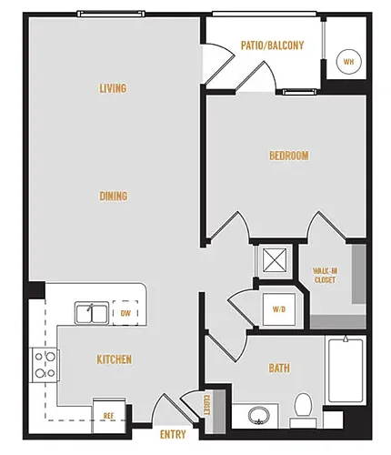 Floor plan R04 1X1