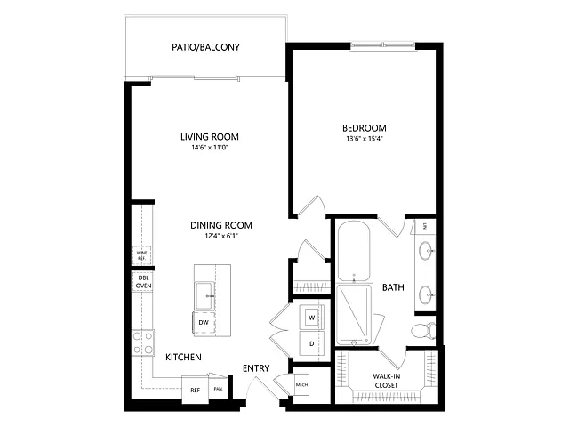 Floor plan A12
