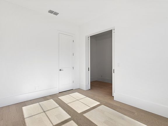 Private home office with double barn doors