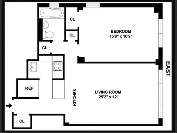 2nd image of 288 Lexington Ave APT 7B