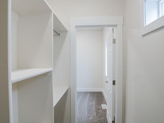 Master bedroom walk-in closet