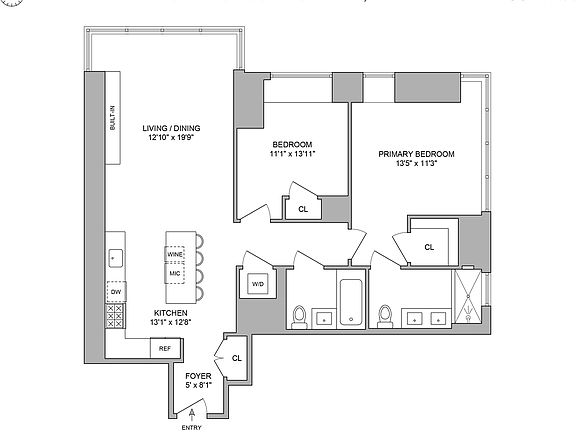 2nd image of 50 W 30th St APT 11A
