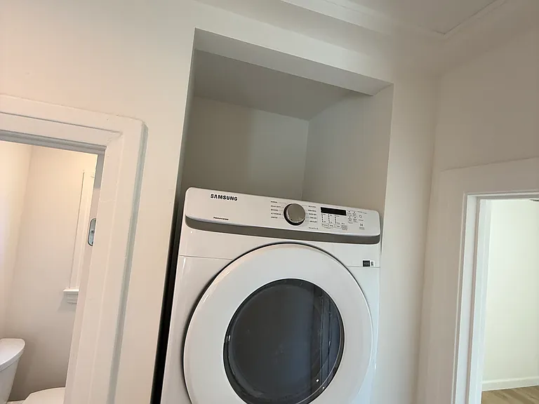 Storage Area Above Washer/Dryer