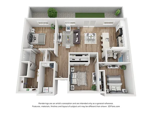 Floor plan Saguaro
