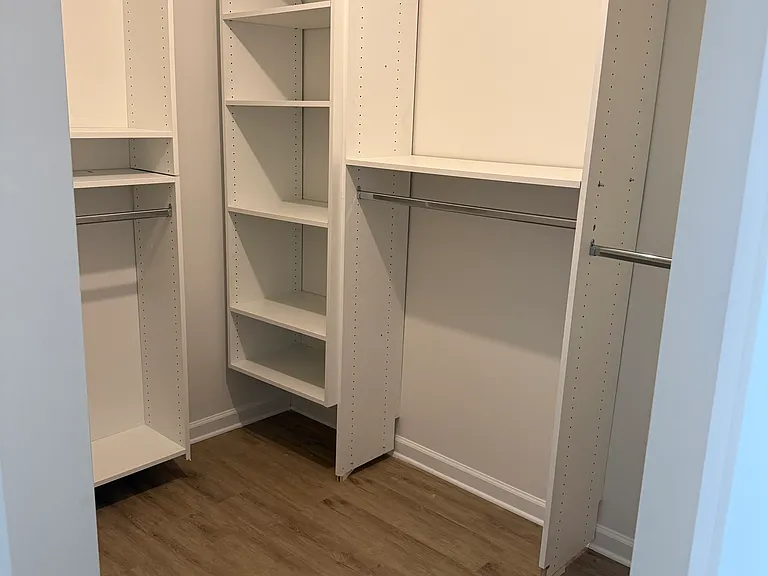 Huge Walk-in closet in master.