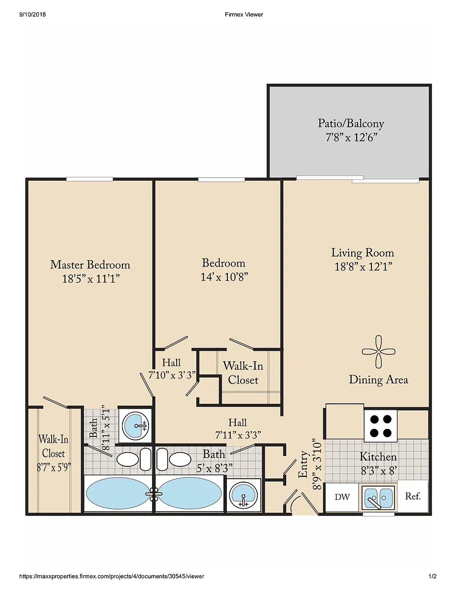 Floor plan B1