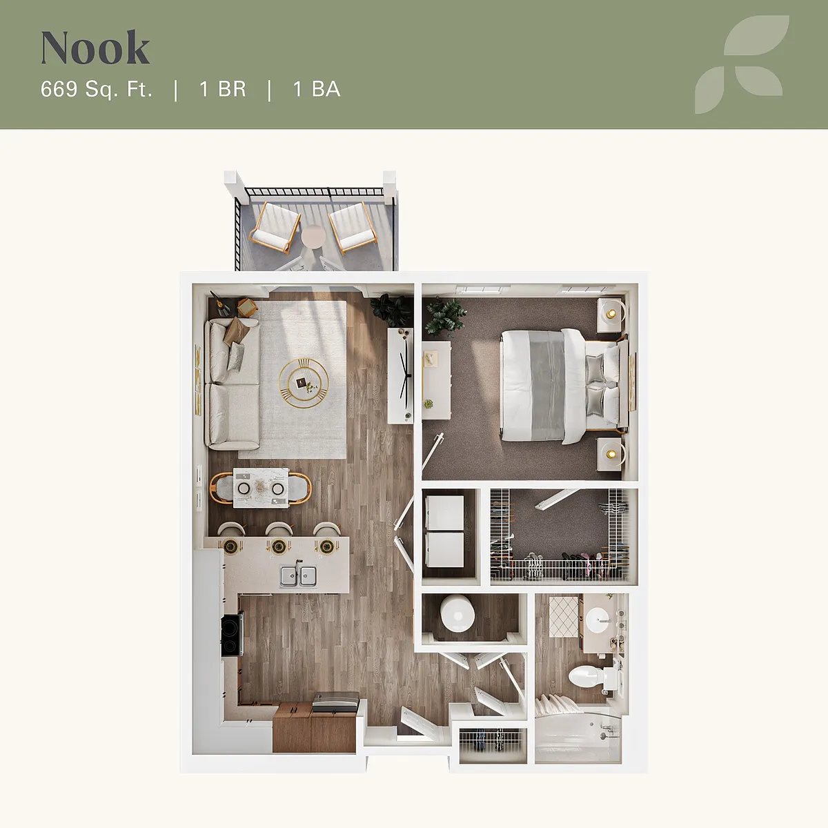 Floor plan Nook
