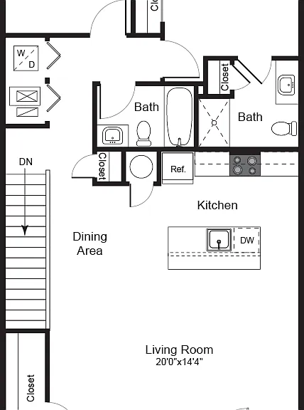 Oaktree Two Bedroom Emerald Oaktree Two Bedroom Emerald