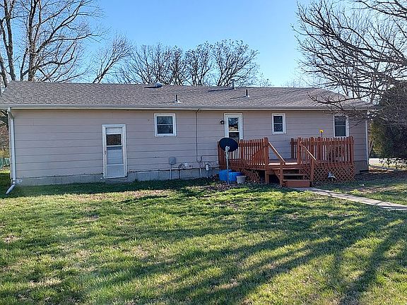 Back of house looking S