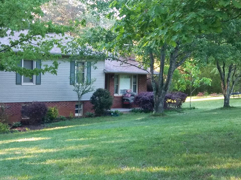 Front lawn in summer