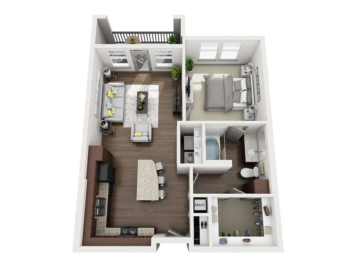 Floor plan A3A