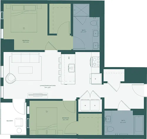 Floor plan B5